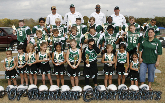 2007 Bantam Cheerleaders